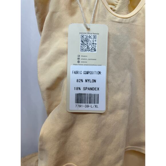 NWT - Seamless Thong Bodysuit with Adjustable Straps – Nude – Size L/XL - Picture 13 of 13